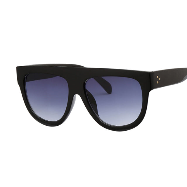 Flat Top Oversized Women Sunglasses