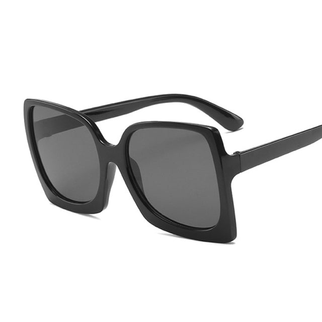 Vintage Big Square Sunglasses Women