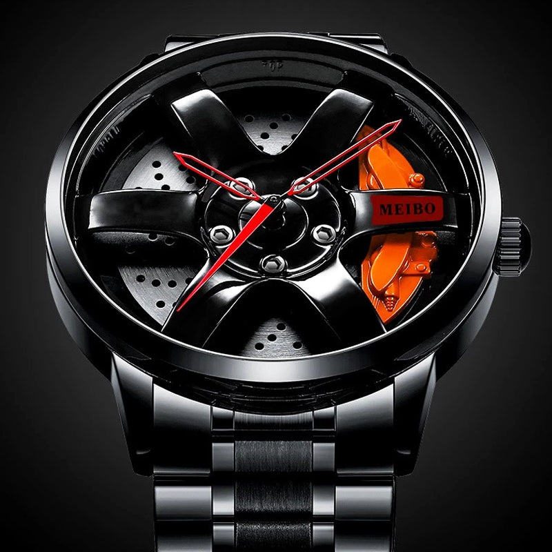 Luxury Brand Fashion Men Car Wheel Watch