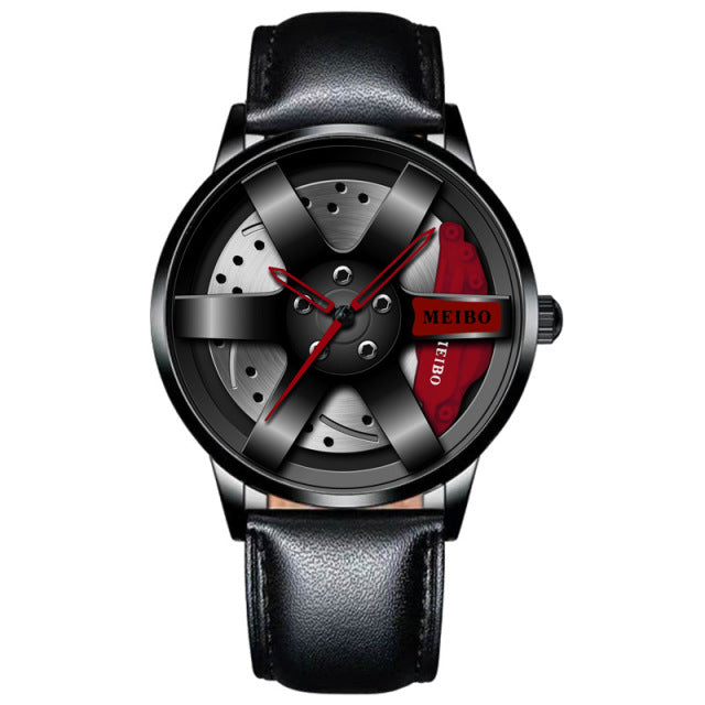 Luxury Brand Fashion Men Car Wheel Watch