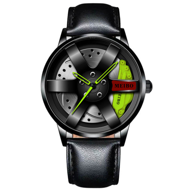 Luxury Brand Fashion Men Car Wheel Watch