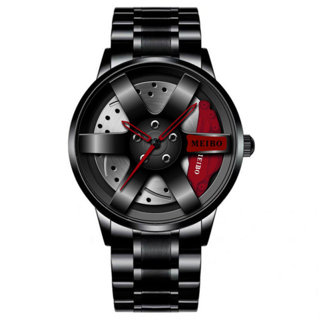 Luxury Brand Fashion Men Car Wheel Watch