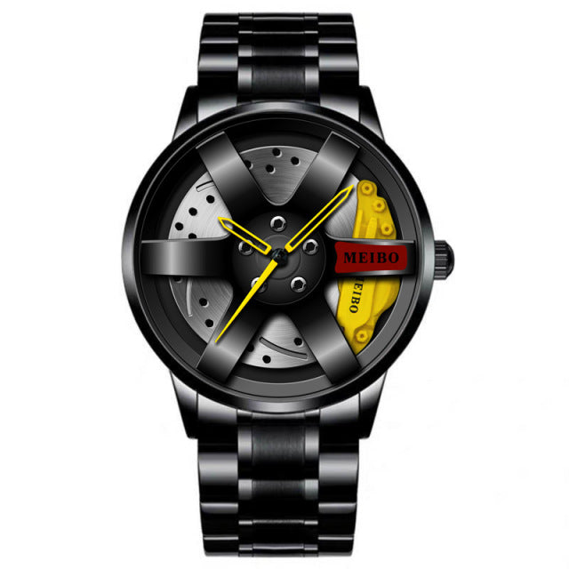 Luxury Brand Fashion Men Car Wheel Watch