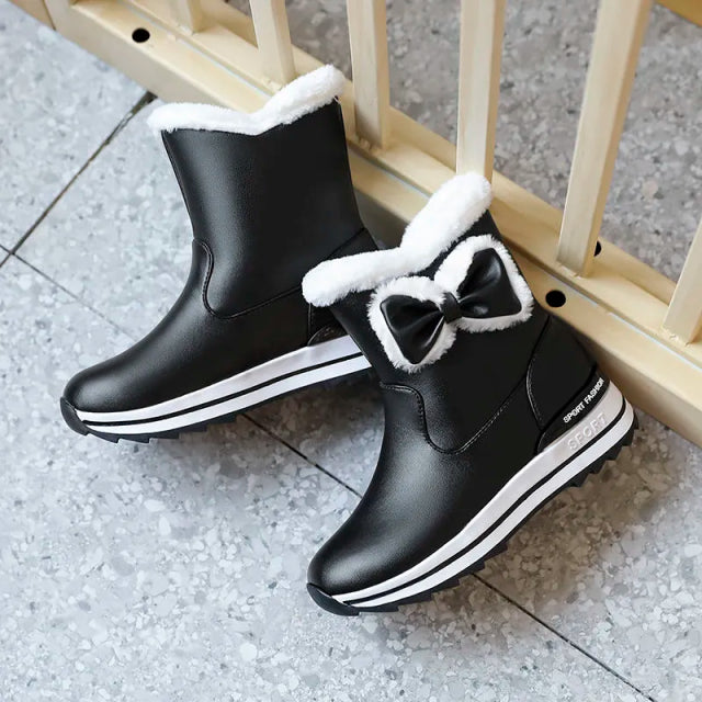 Women Ankle Boots Thick Snow