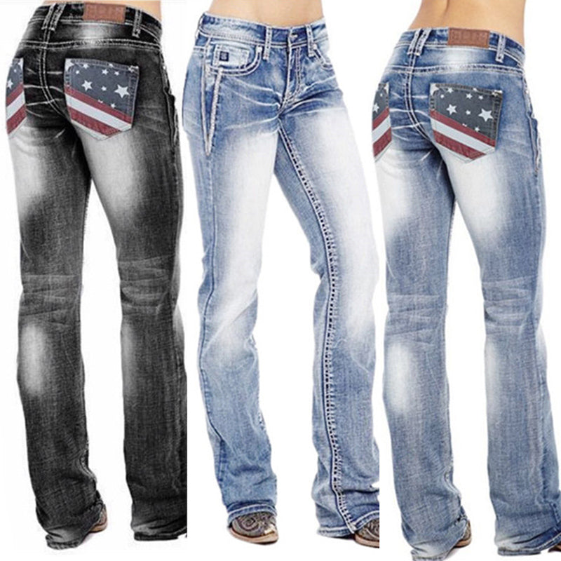 American Flag Jeans for Women